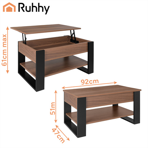Ruhhy stolić za dnevni boravak 92x51x45 cm - slika 12