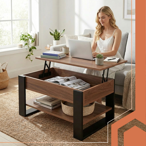 Ruhhy stolić za dnevni boravak 92x51x45 cm - slika 3