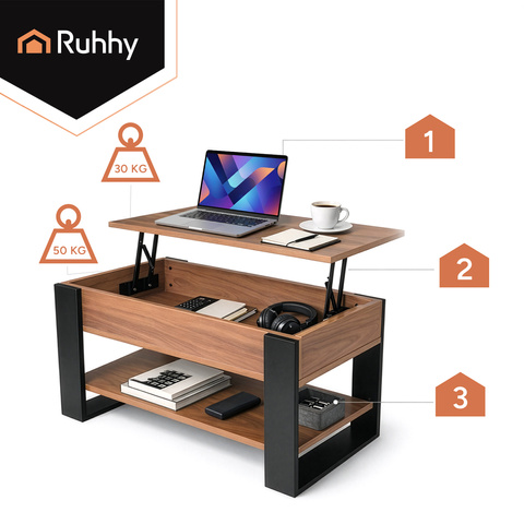 Ruhhy stolić za dnevni boravak 92x51x45 cm - slika 5